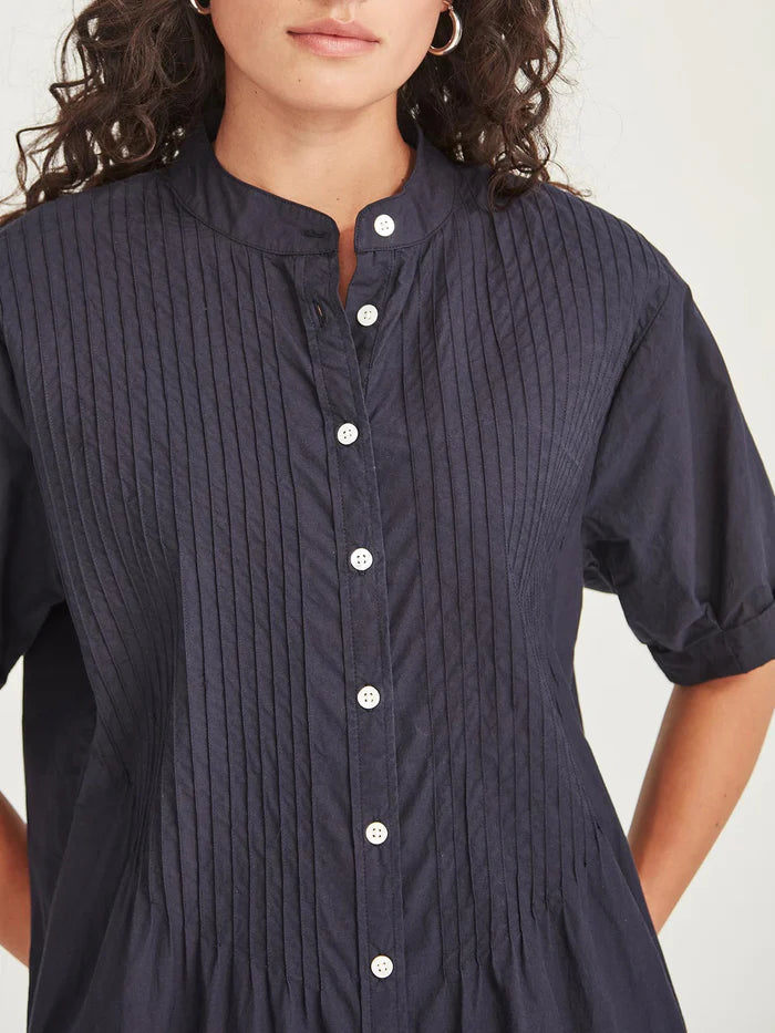 Caroline Sills - Sanya Pintuck Dress