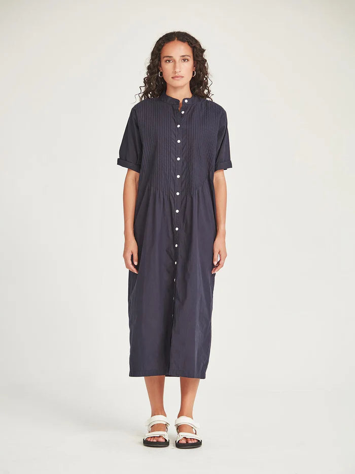 Caroline Sills - Sanya Pintuck Dress