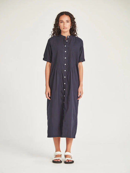 Caroline Sills - Sanya Pintuck Dress