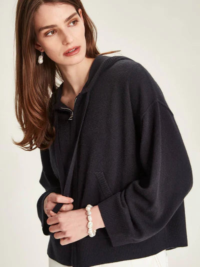 Caroline Sills - Riley Cashmere Hoodie