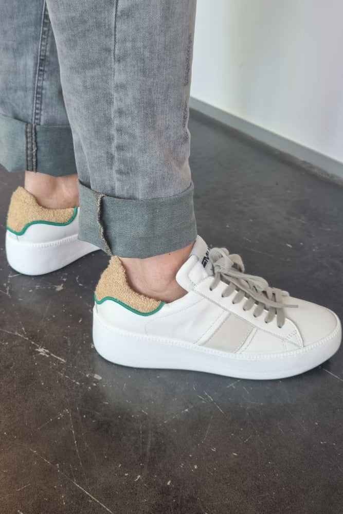 Emporio Italia - White Sneakers (LAST PAIR)