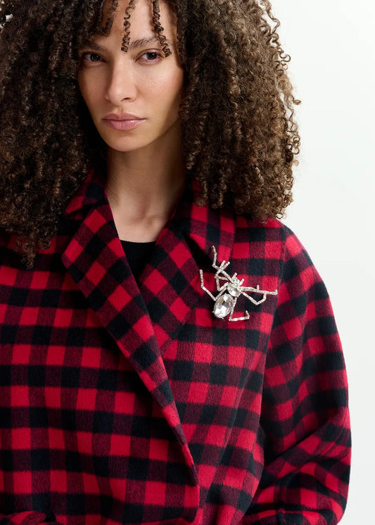 Essentiel Antwerp - Garcel Rhinestone Spider Brooch (Last One)