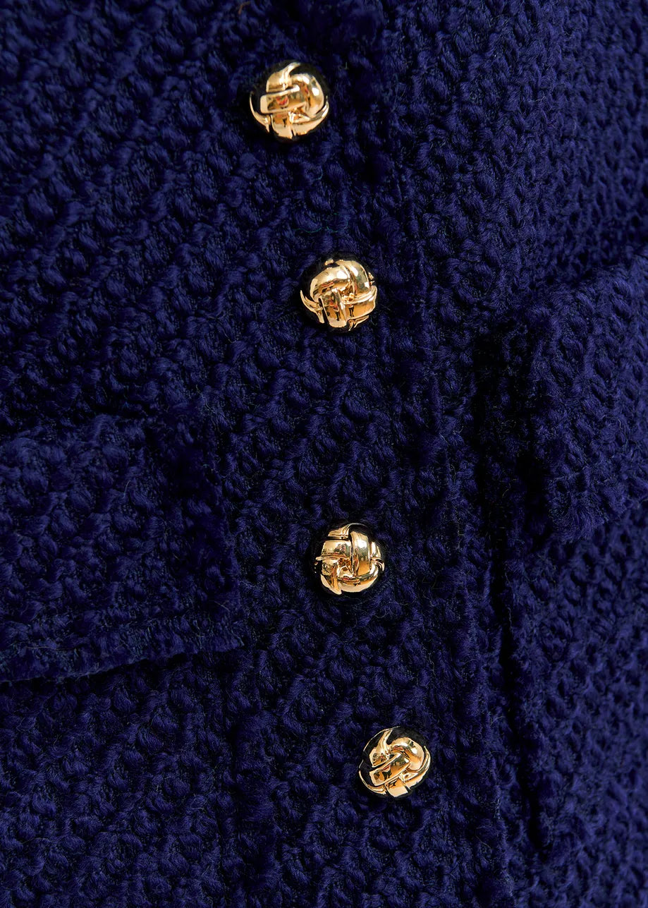 Essentiel Antwerp - Geologic Sleeveless Knitted Jacket