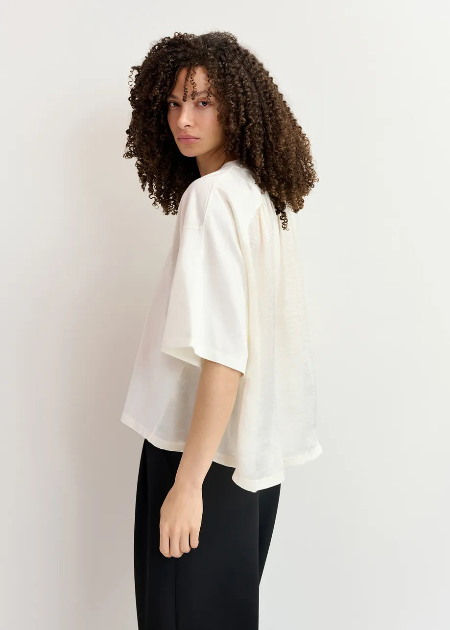Essentiel Antwerp - Grovel Satin Back T-Shirt (LAST ONE)