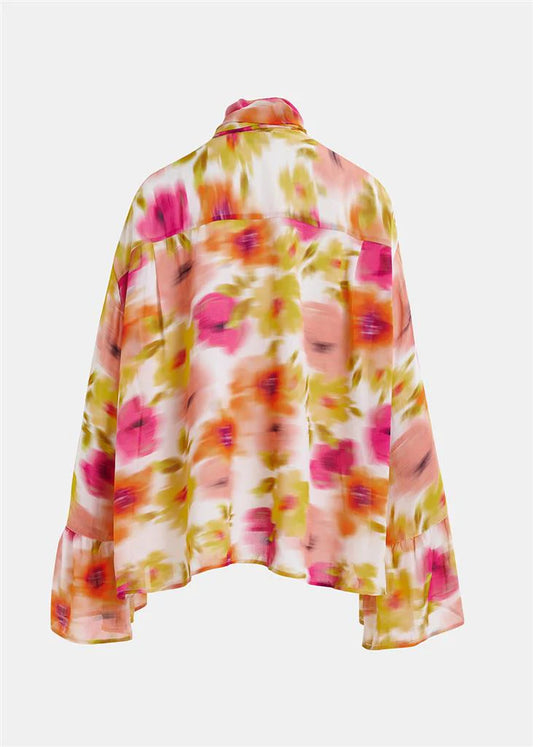 Essentiel Antwerp - Haquarius Pussy Bow Tie Top (Last One)