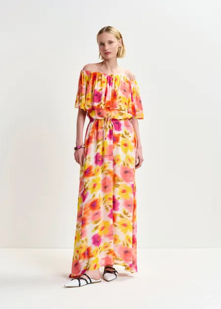 Essentiel Antwerp - Hirgo Off-shoulder Maxi Dress