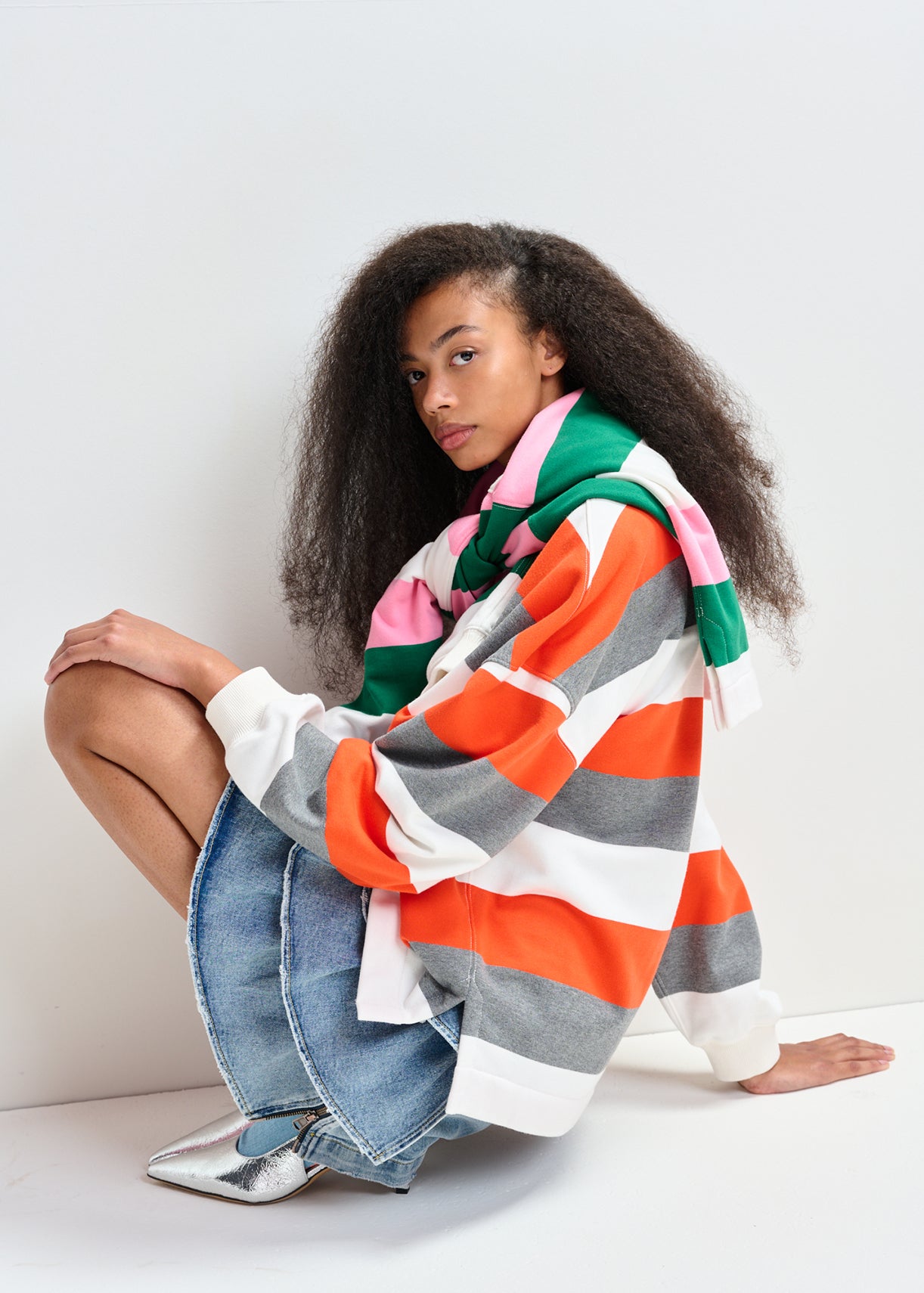 Essentiel Antwerp - Jouer Striped Sweatshirt