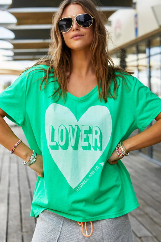 Hammill & Co - Vintage Wash Lover Heart Tee