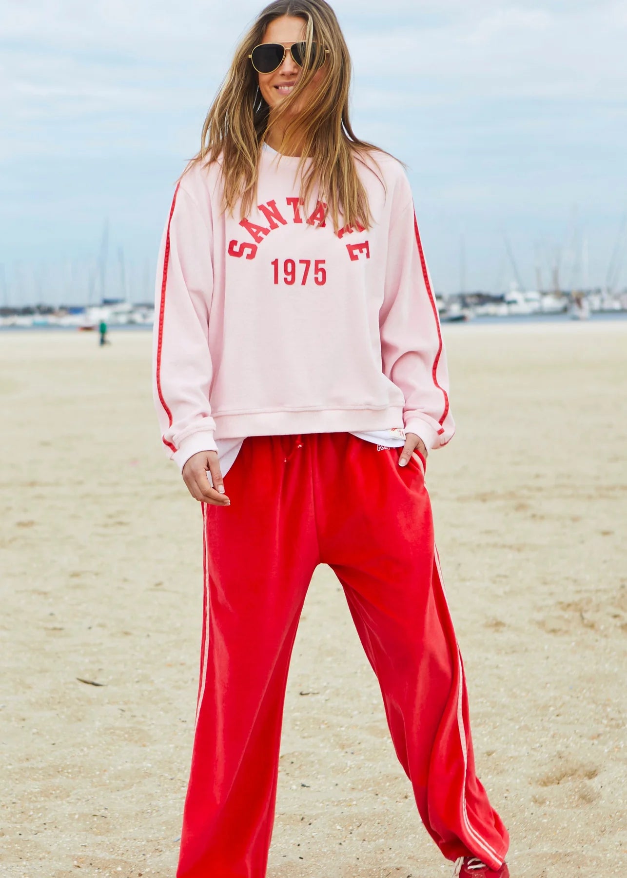 Hammill & Co - Sporty Velour Sweat