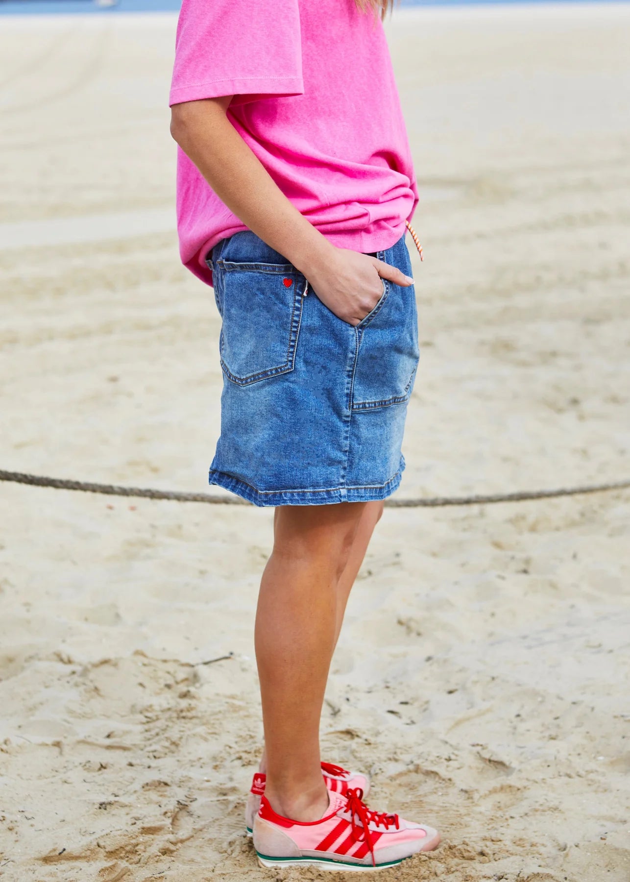 Hammill & Co - Stretch Denim Skirt