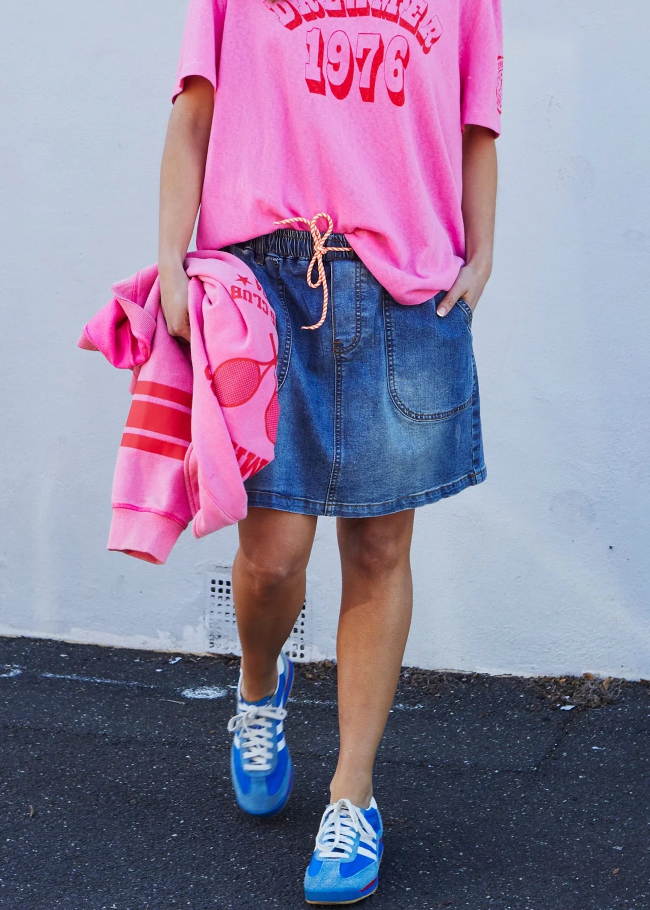 Hammill & Co - Stretch Denim Skirt
