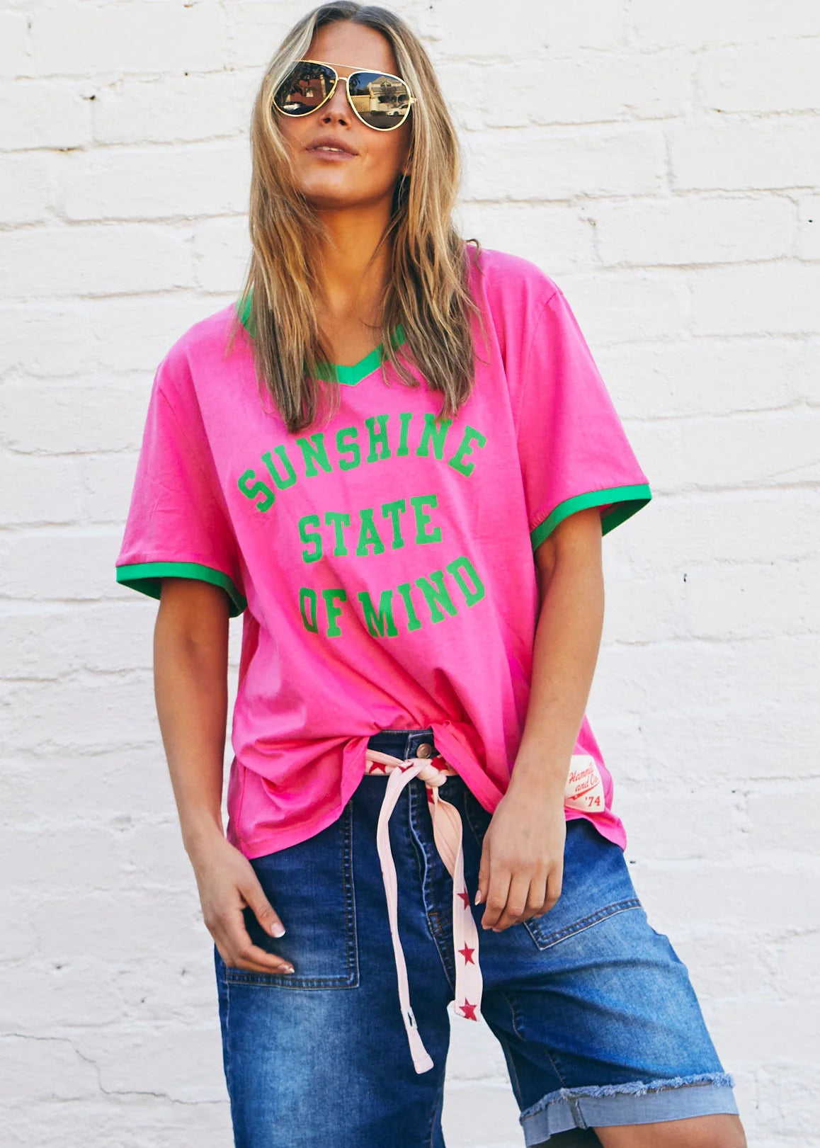 Hammill & Co - Sunshine State of Mind Ringer Tee