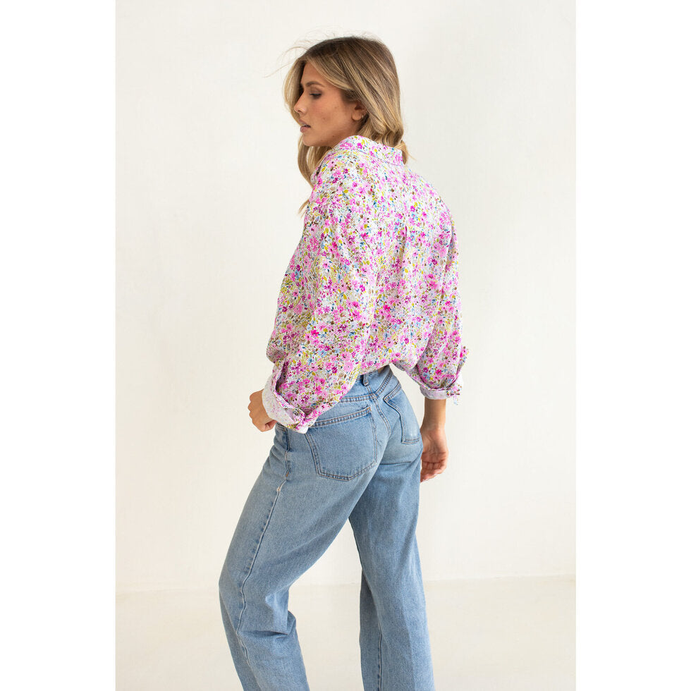 Hut - Boyfriend Shirt Afternoon Tea
