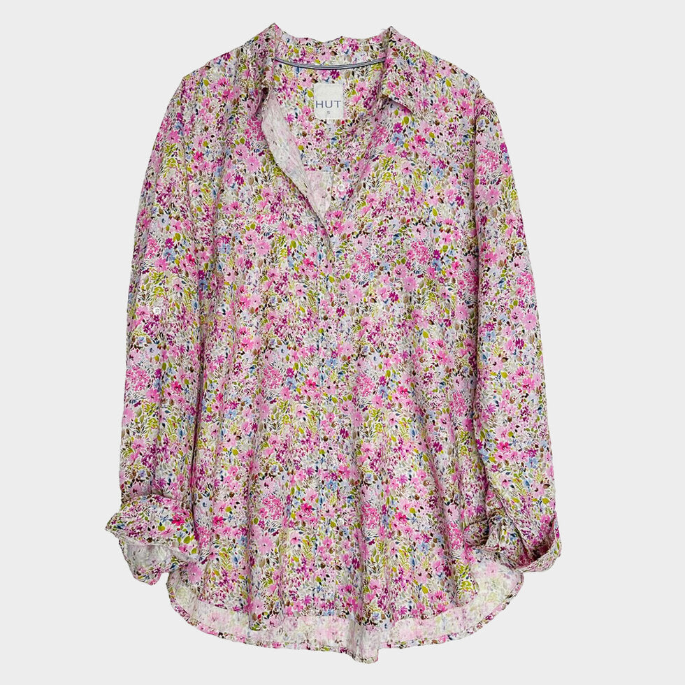 Hut - Boyfriend Shirt Afternoon Tea