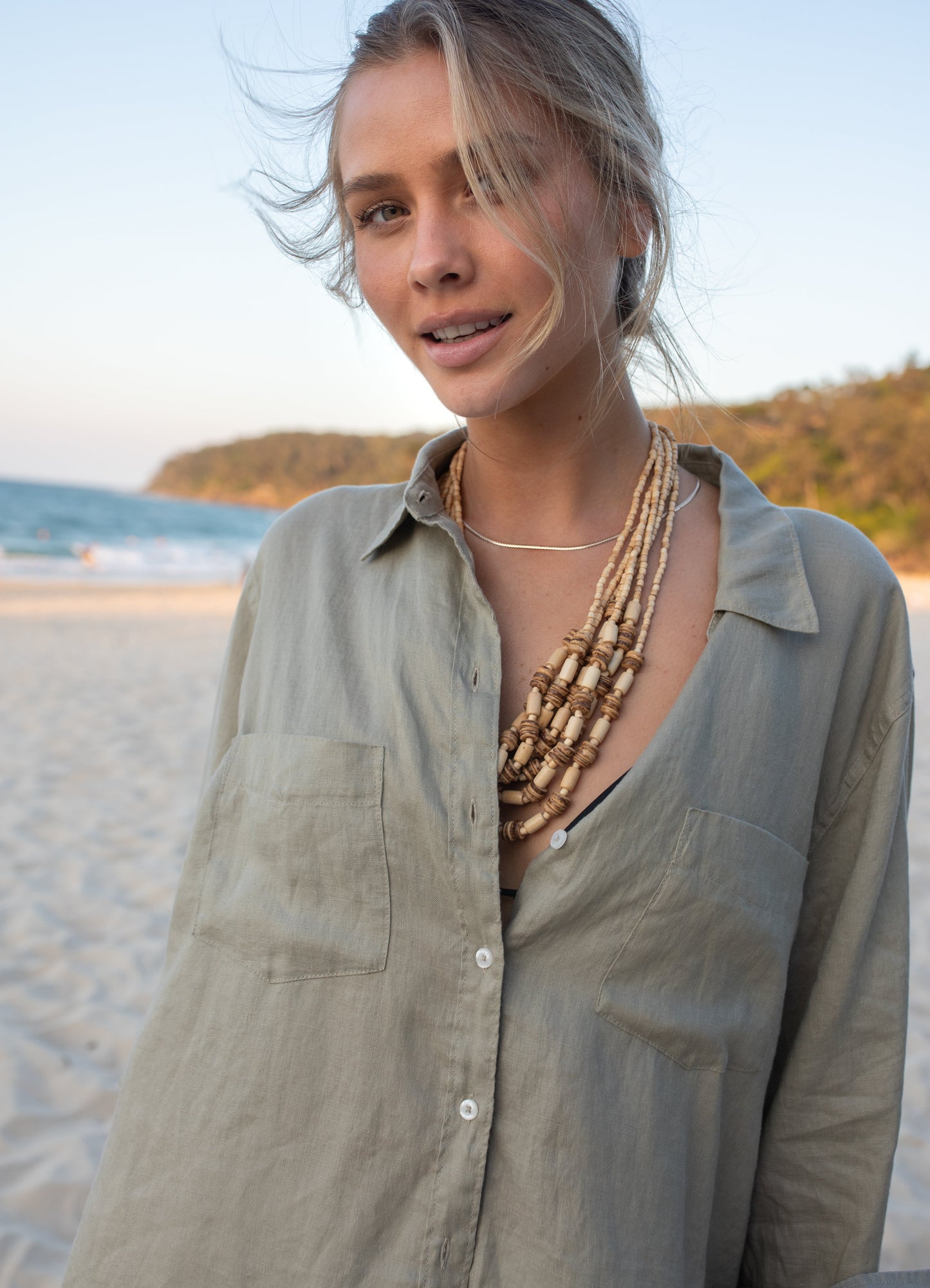 Hut - Boyfriend Shirt Biscuit