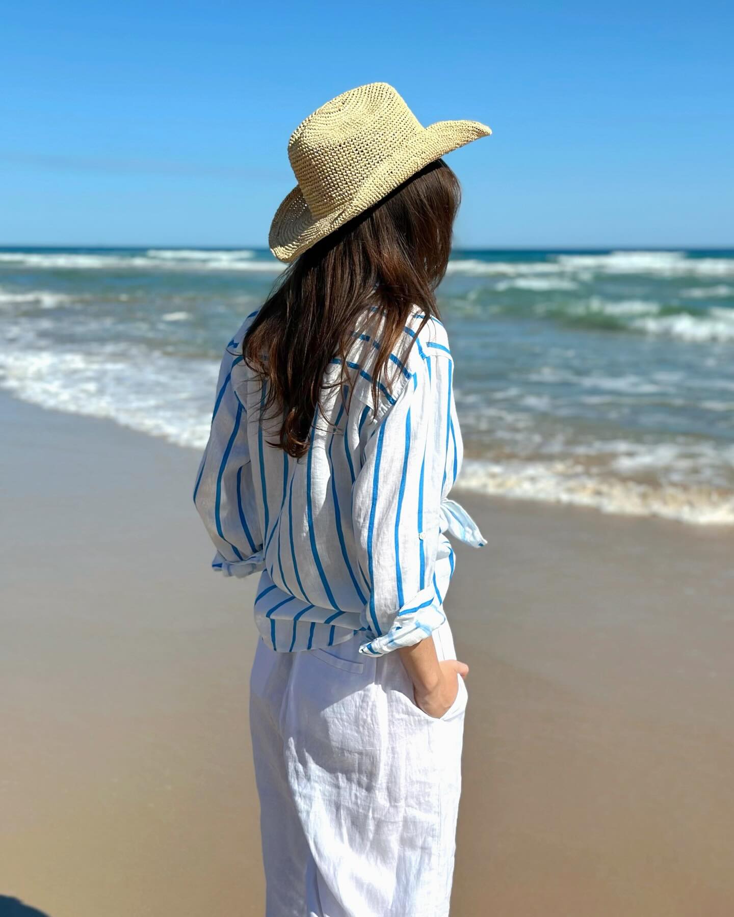 Hut - Boyfriend Shirt Miami Stripe
