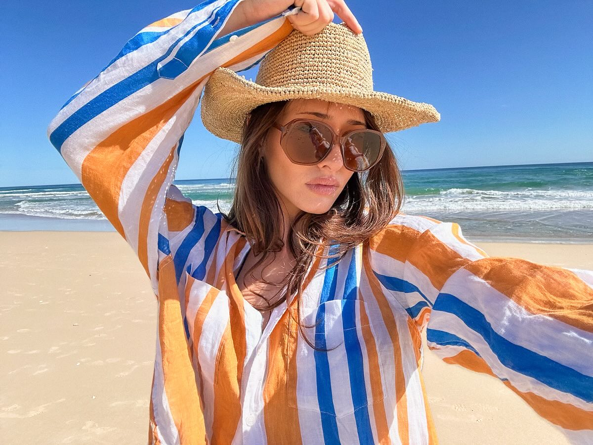 Hut - Boyfriend Shirt Zanzibar Stripe