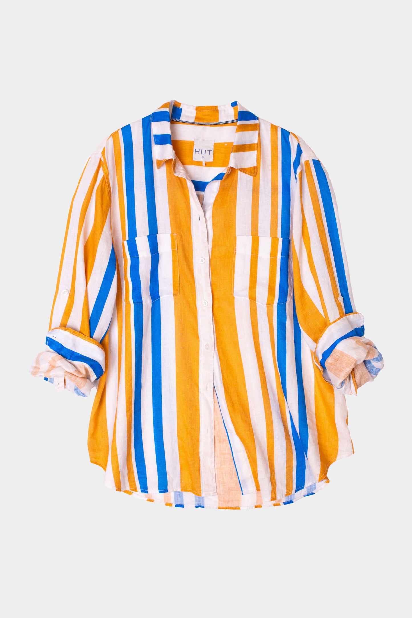 Hut - Boyfriend Shirt Zanzibar Stripe