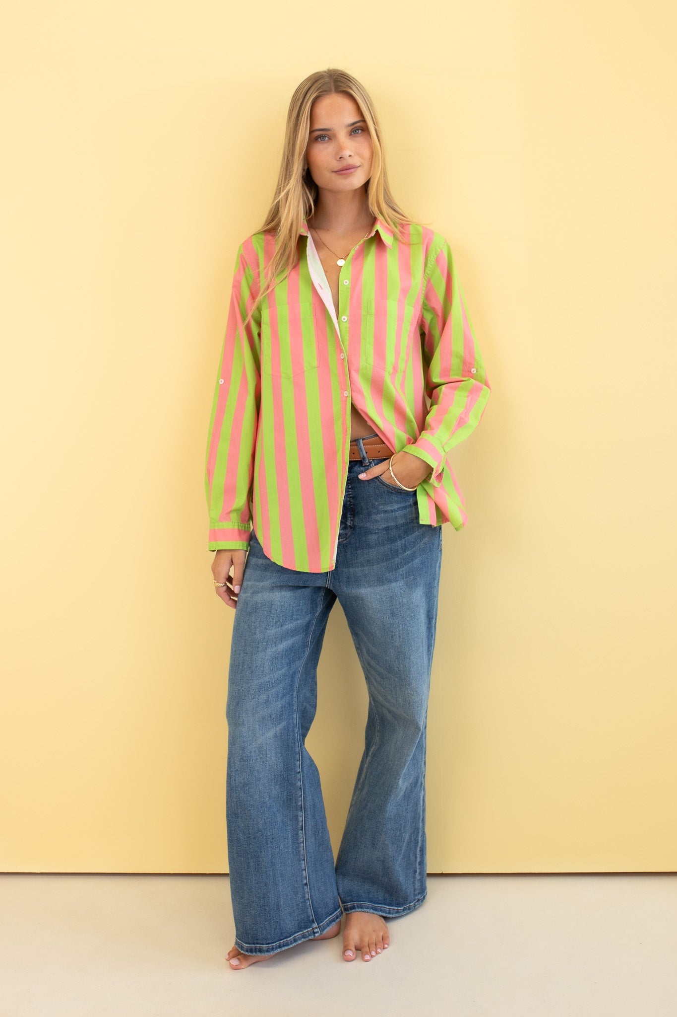 Hut - Sugar Crush Cotton Poplin Shirt