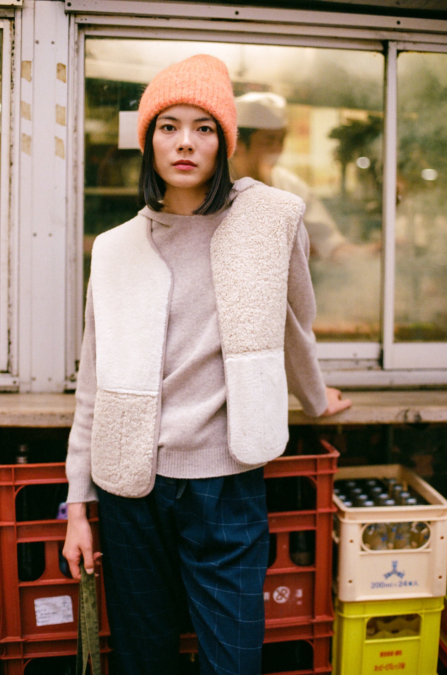 INDI&COLD - Knitted Hood Sweater