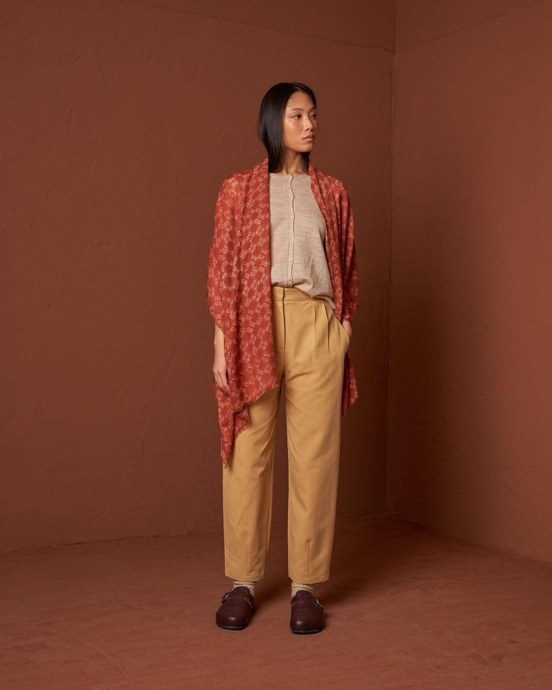 INDI&COLD - Printed Shawl