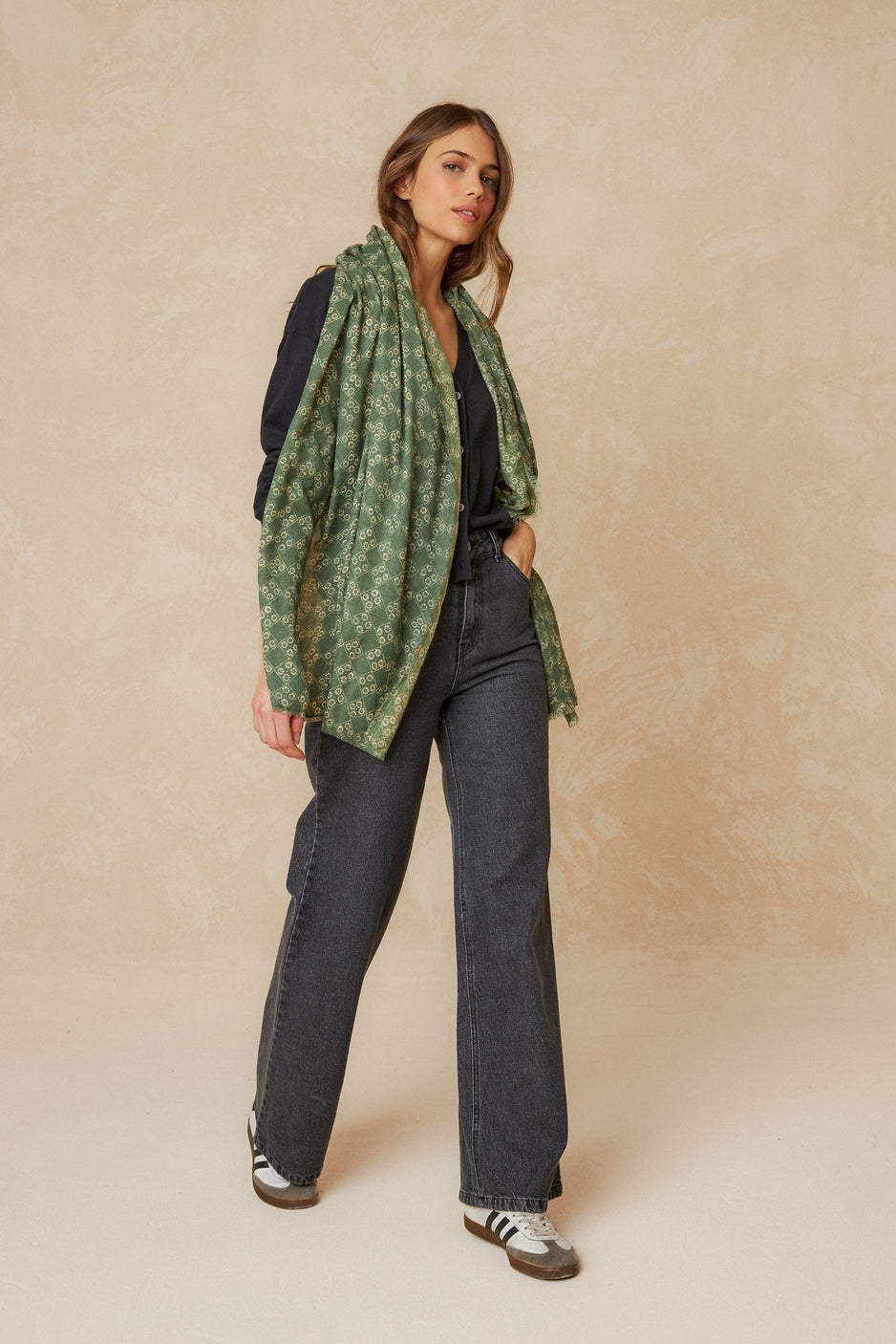 INDI&COLD - Printed Shawl