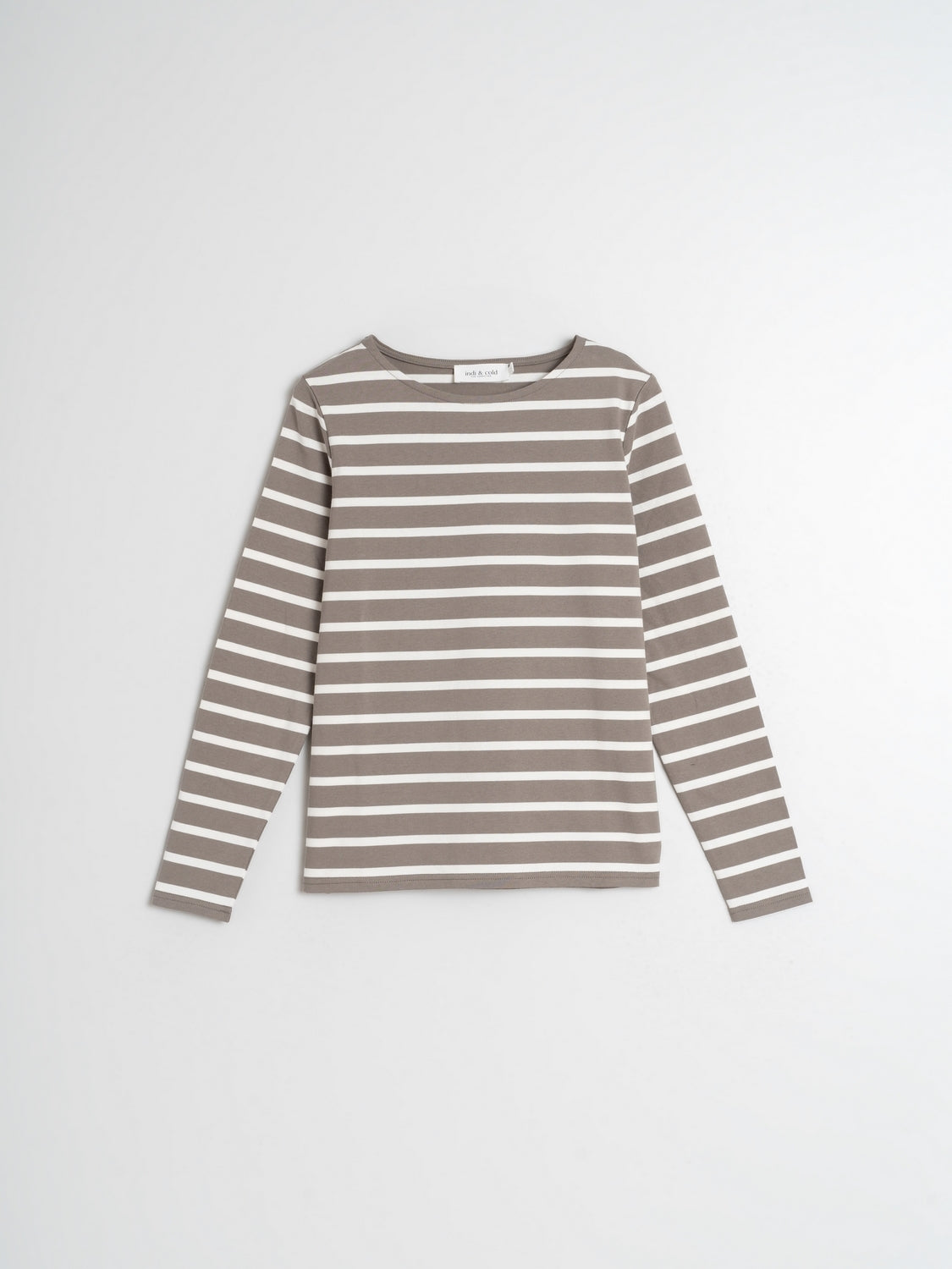 INDI&COLD - Striped Long Sleeve T-Shirt