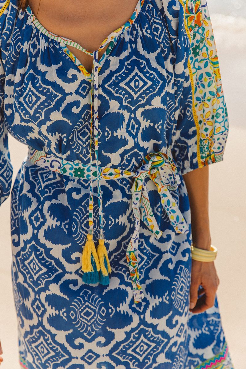 I am Pylgrym - Sydney Dress Dolce Amalfi Print