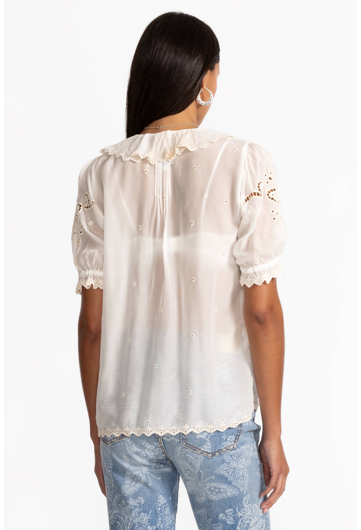Johnny Was - Annette Ruffle Blouse