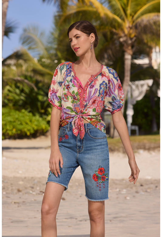 Johnny Was - Avah Button Down Shirt