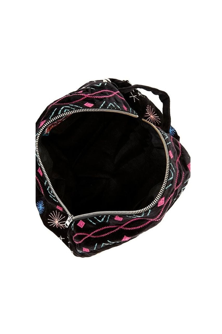 Johnny Was - Colette Cotton Velvet Makeup Bag
