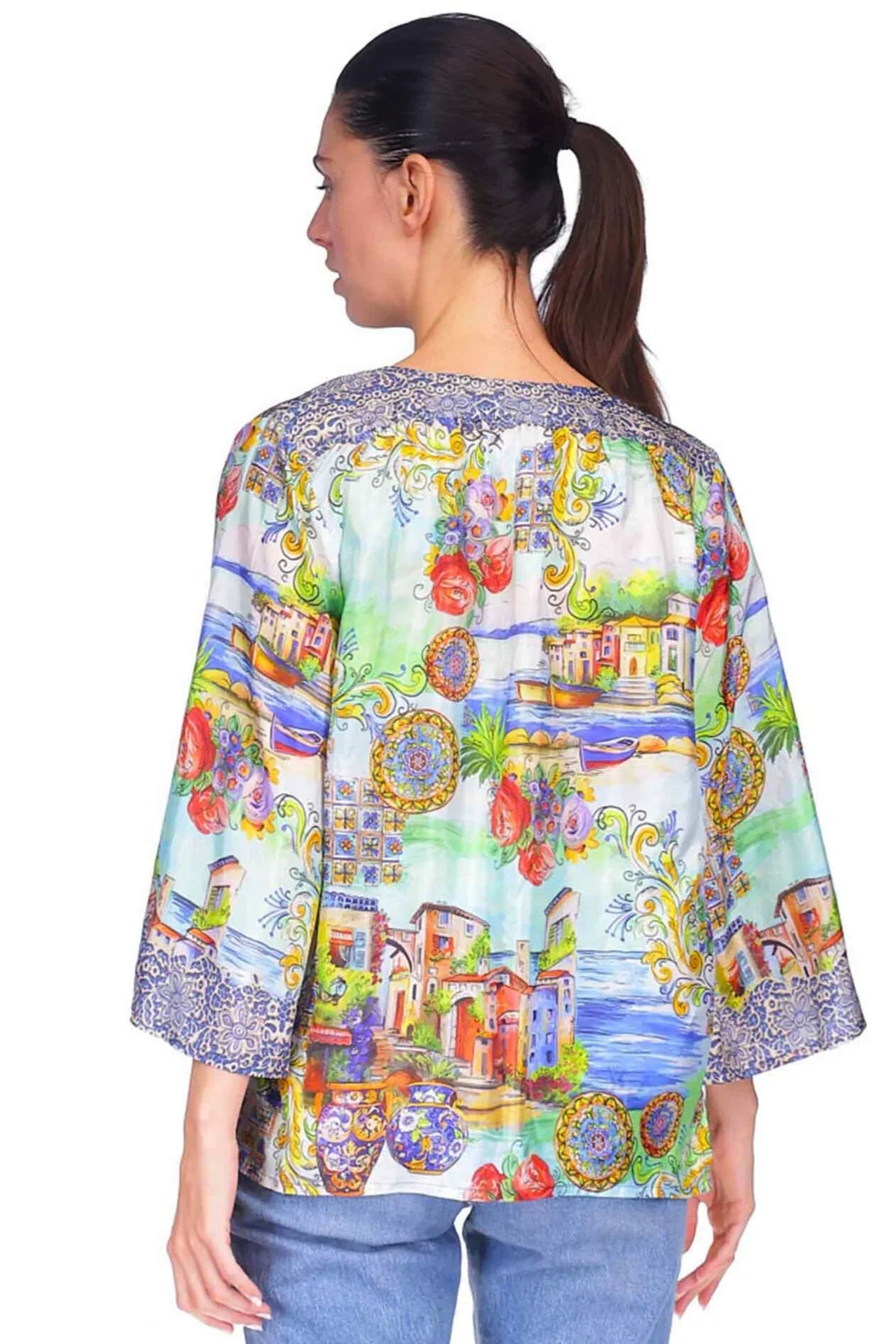Johnny Was - Lepin Flowy Blouse