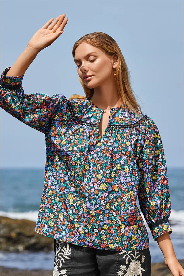 Johnny was white sales blouse