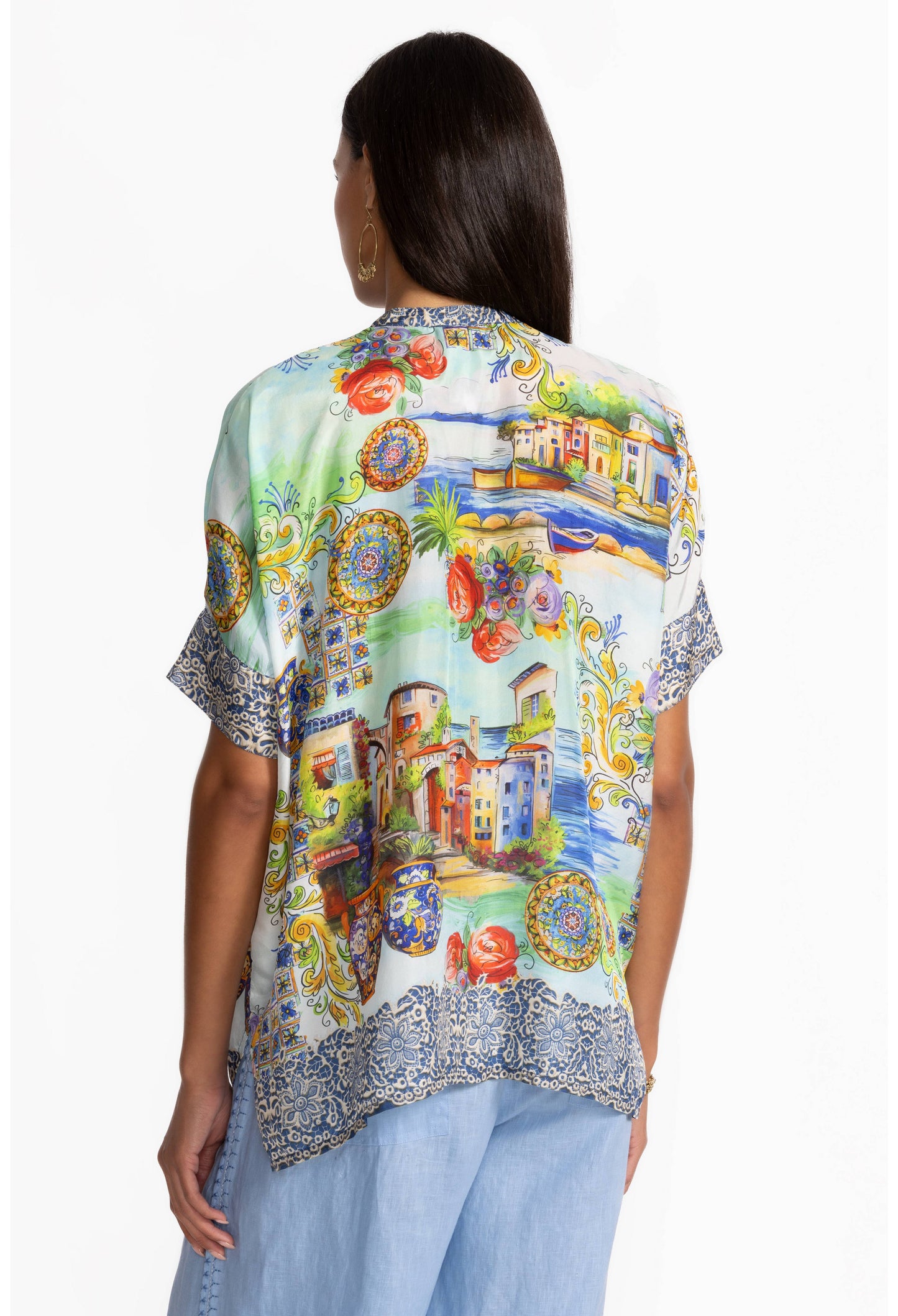 Johnny Was - Shiro Button Down Shirt