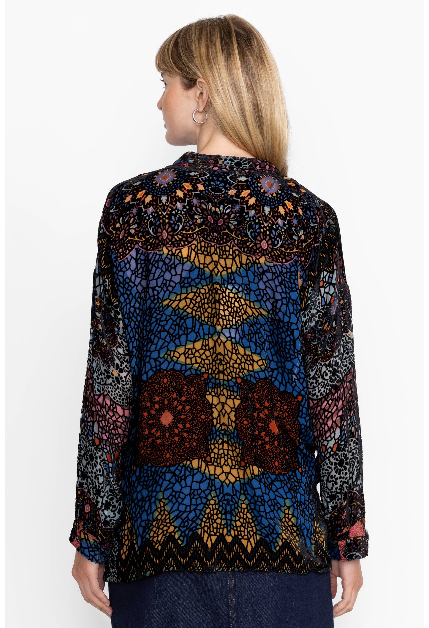 Johnny Was - Audrey Oversized Burnout Blouse