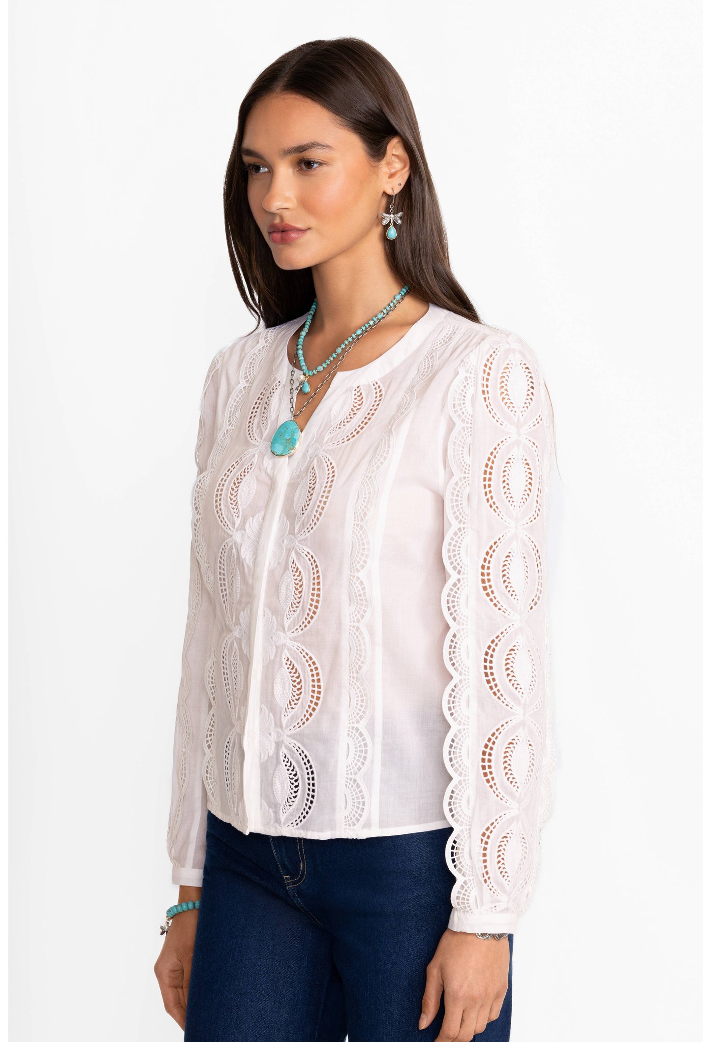 Johnny Was - Makalyin Button Up Blouse