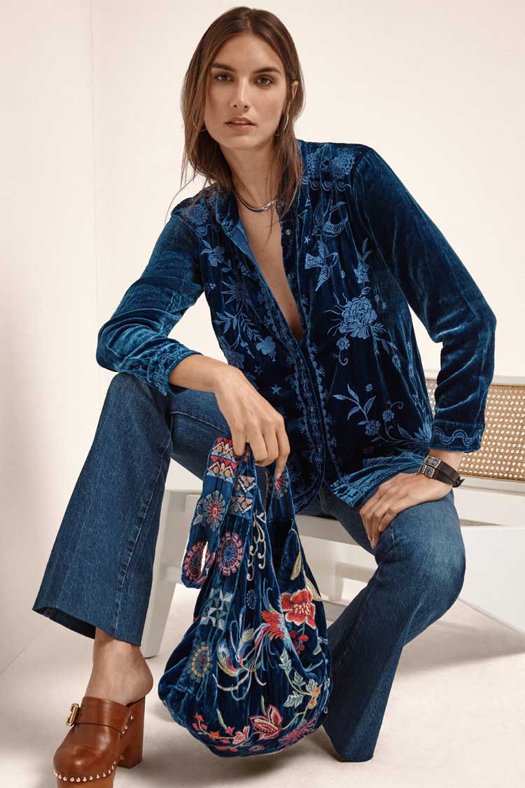 Johnny Was - Torine Velvet Shirt
