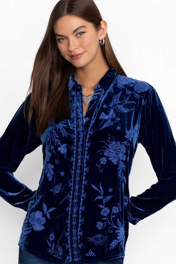 Johnny Was - Torine Velvet Shirt