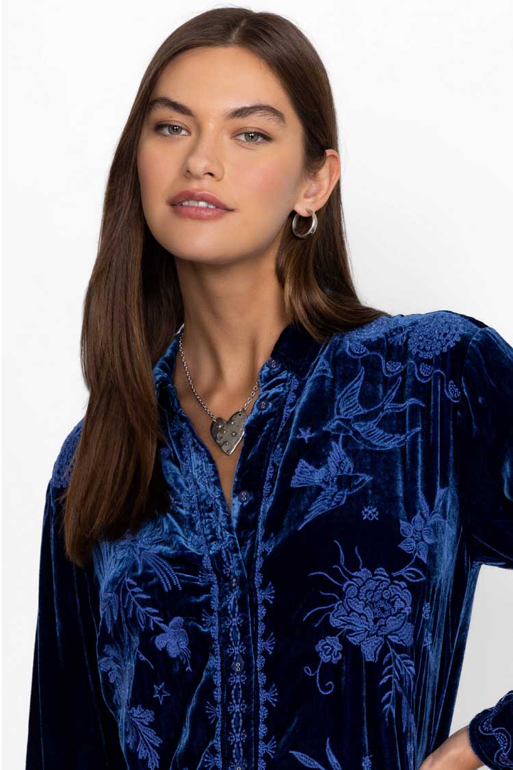 Johnny Was - Torine Velvet Shirt