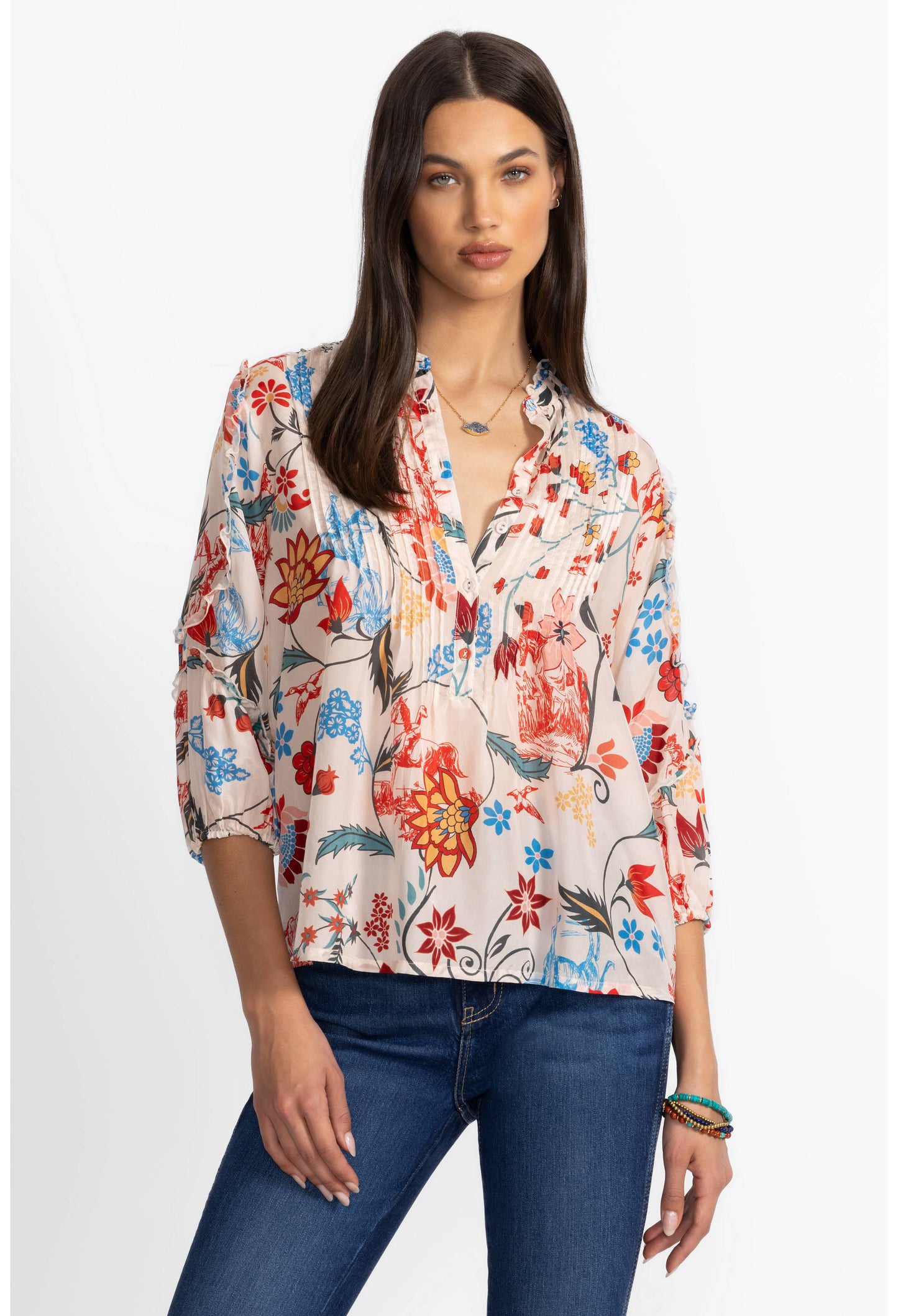 Johnny Was - Zeeland Blouse