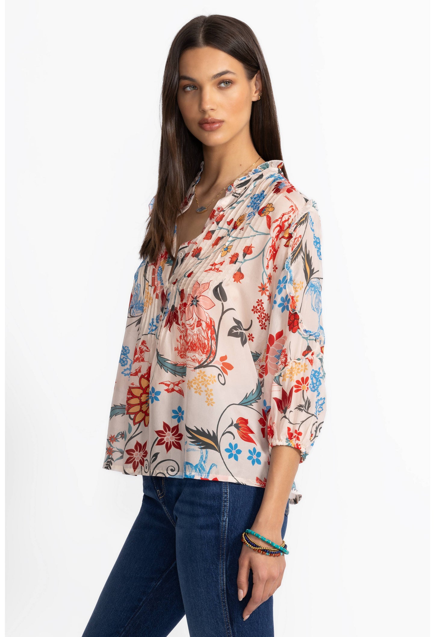 Johnny Was - Zeeland Blouse