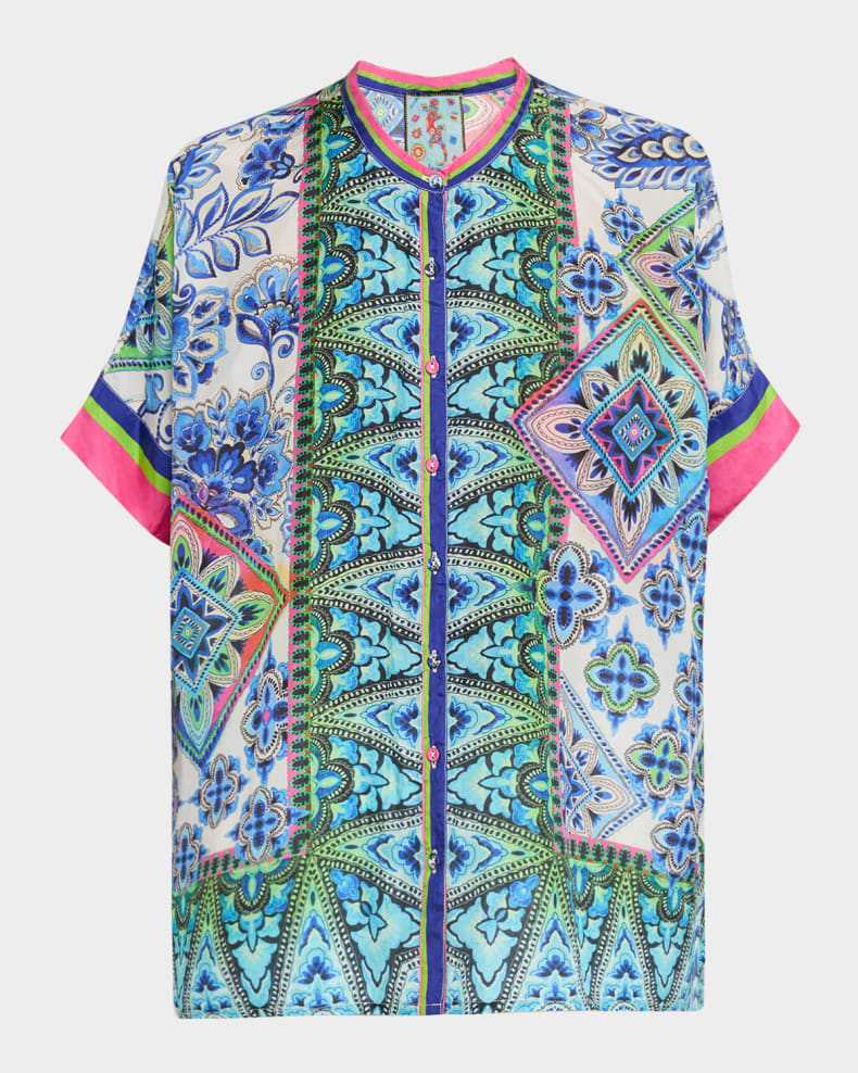 Johnny Was - Shiro Button Down Shirt
