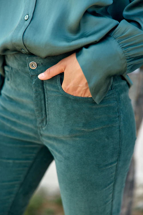 Lauren Vidal - Dino Velvet Chino Pants