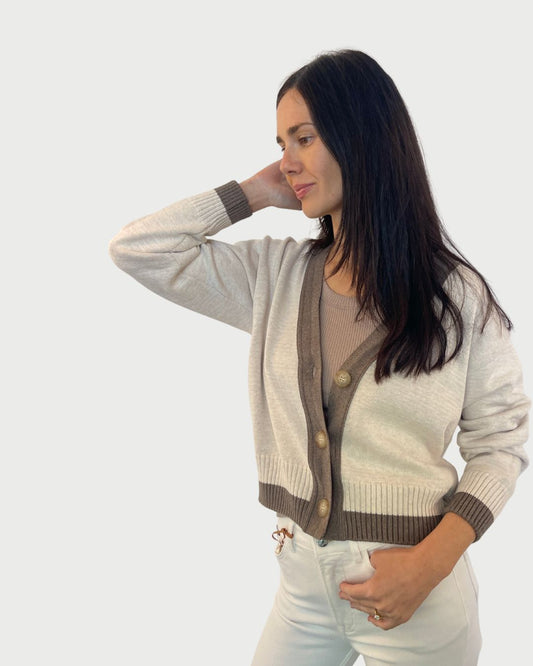 Tatano - Contrast Cardi