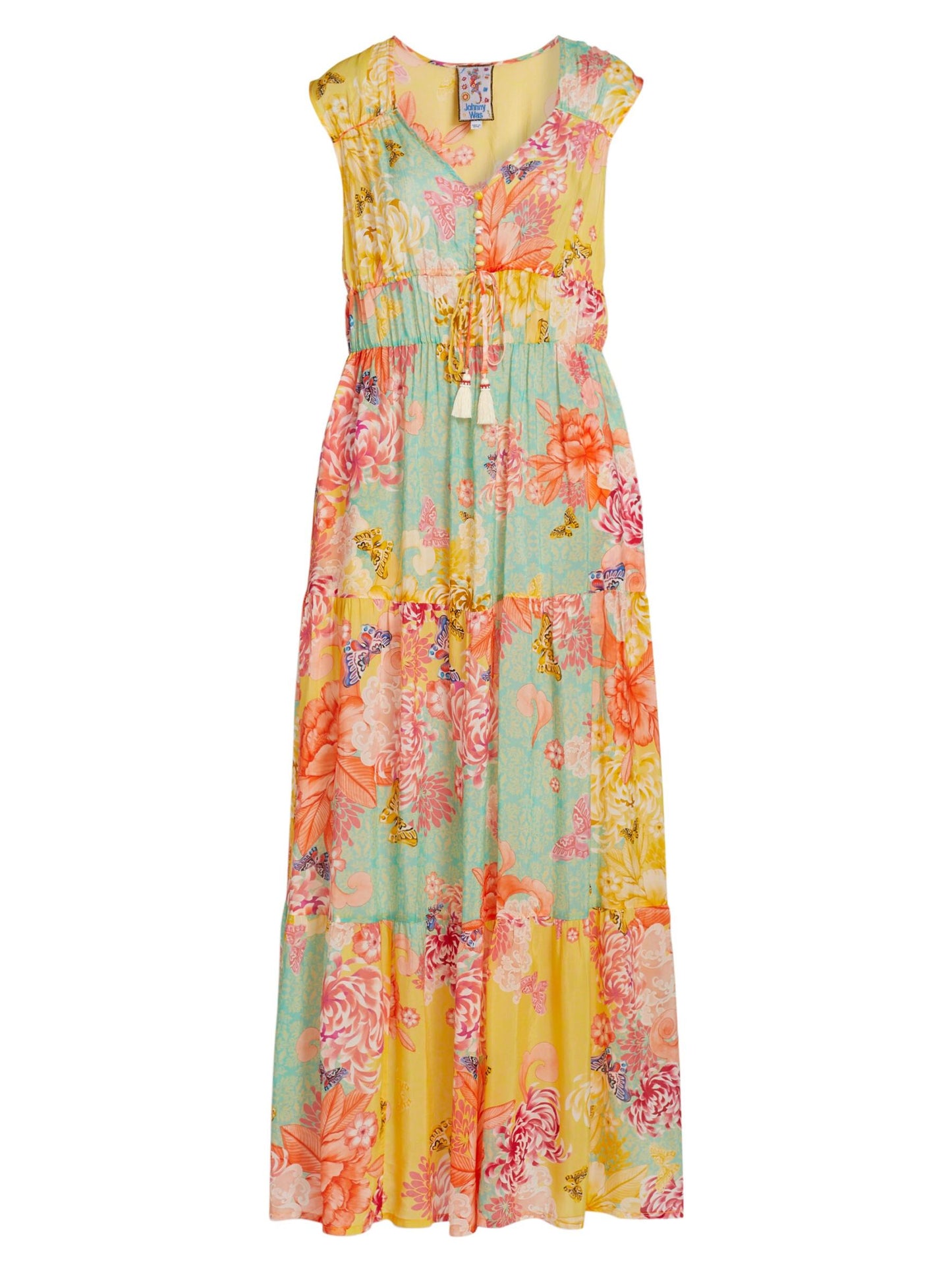 Johnny Was - Maje Tiered Maxi Dress