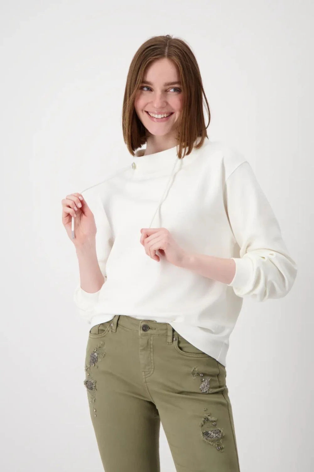 Monari - Stand-Up Collar Jersey