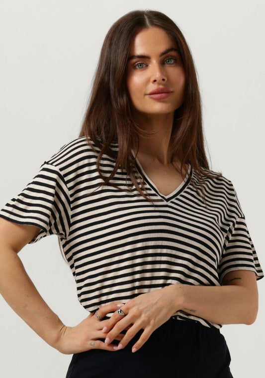 Mos Mosh - Jill Short Sleeve Stripe Tee