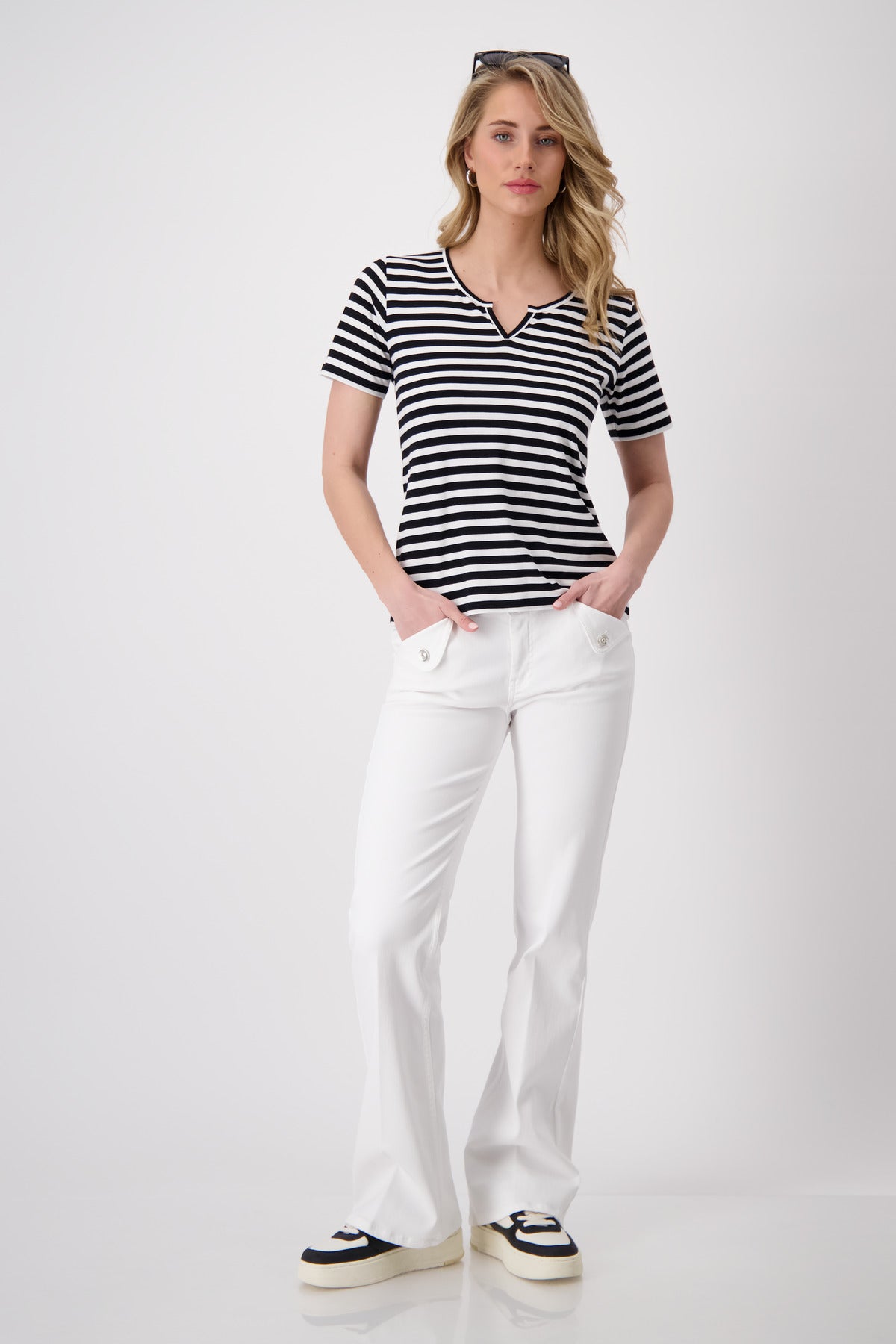 Monari - Basic Stripe T-Shirt