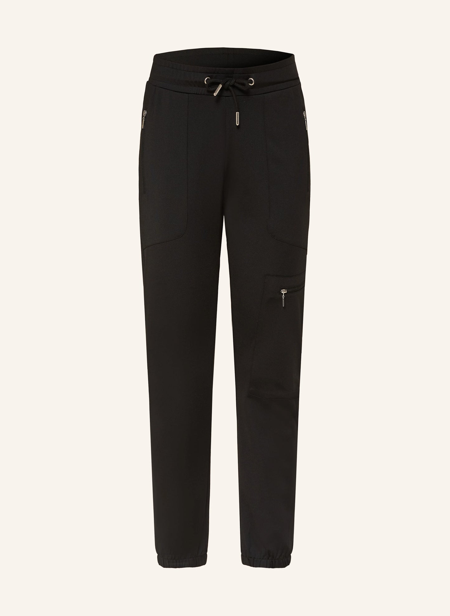 Monari - Jersey Cargo Drawstring Pants
