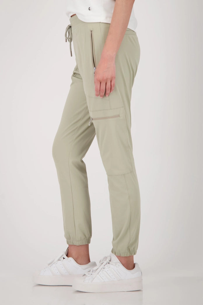 Monari - Jersey Cargo Drawstring Pants